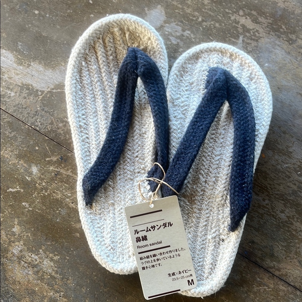 Indoor slippers Hanao Zori, size M 23.5-25cm